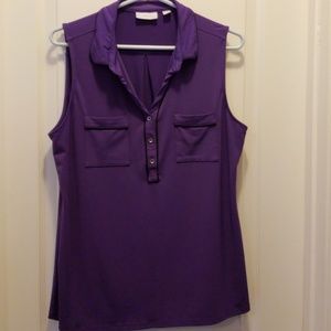 NY & Co. Purple Top